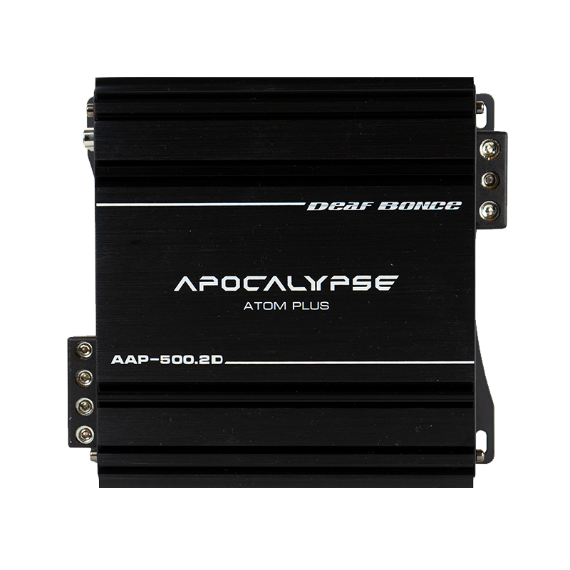 2-х канальный усилитель Deaf Bonce APOCALYPSE AAP-500.2D ATOM PLUS