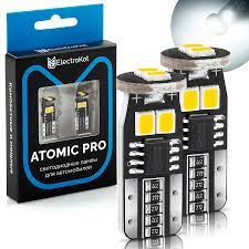 Светодиодные лампы ElectroKot Atomic PRO T10 W5W 5000K