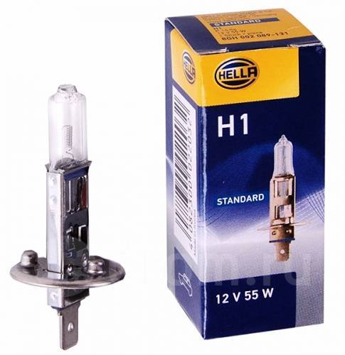 Лампа галогеновая HELLA  H1 Standard 12V 55W