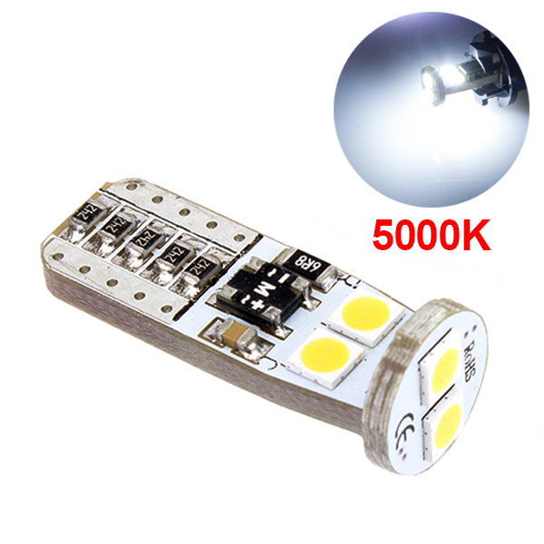 LED лампы со стабилизатором и обманкой Atomic 6 SMD3030 T10 W5W 5000K