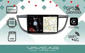 Штатная Магнитола HONDA CRV 2012-2015 Vaycar 10VO4