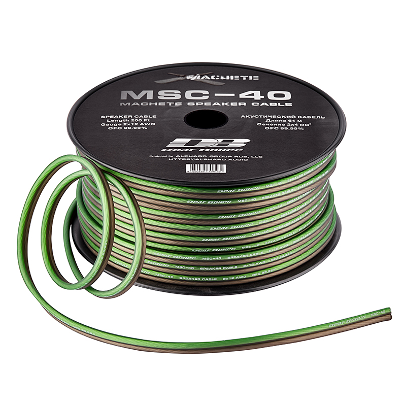 Акустический кабель MACHETE MSC-40