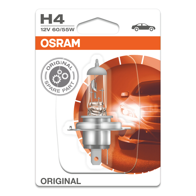 Лампа галоген Osram Original H4 12v 60/55w