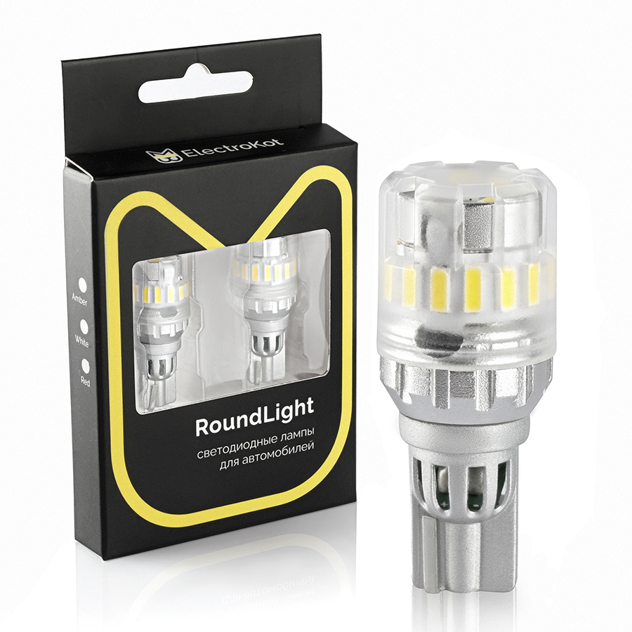 Светодиодные лампы ElectroKot RoundLight W16W белые